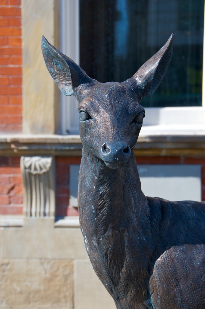 Doe sculpture at the James Cooper Mansion, Toronto 2011-03-15