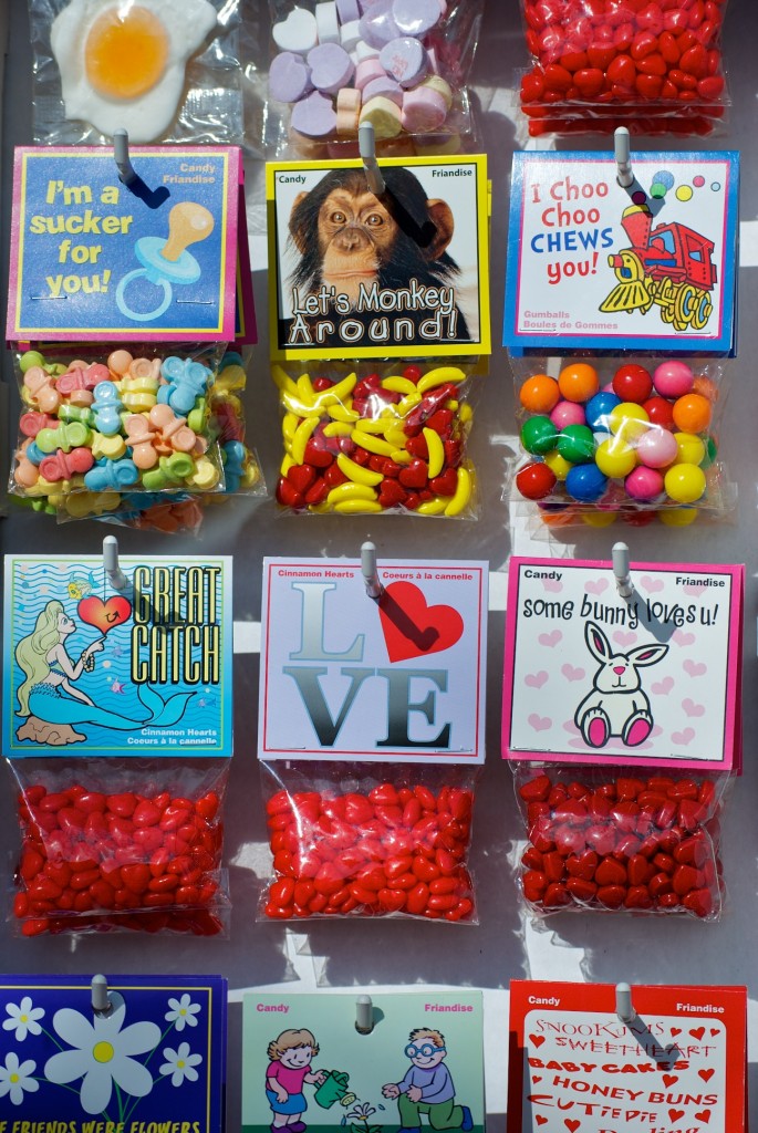 Display at Suckers Candy Company on Danforth Avenue, Toronto 2011-02-18