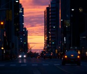 Daybreak on Bloor Street, Toronto 2011-04-29