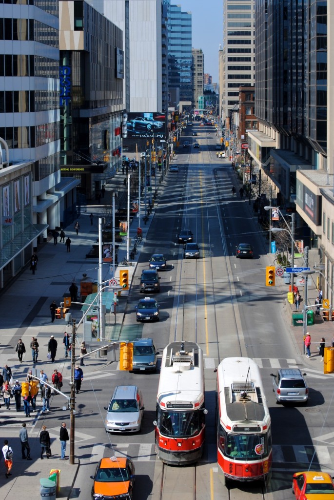 View of Dundas Street, Toronto 