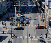 Intersection at Yonge and Dundas Streets, Toronto