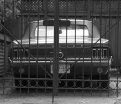 Old Mustang on Ferrier Avenue, Toronto 2011-07-12