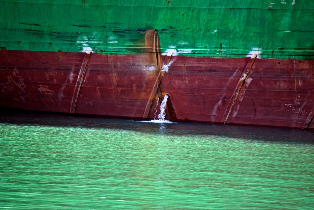 Portion of the ship called Redhead in the Toronto Harbour 2011-09-16