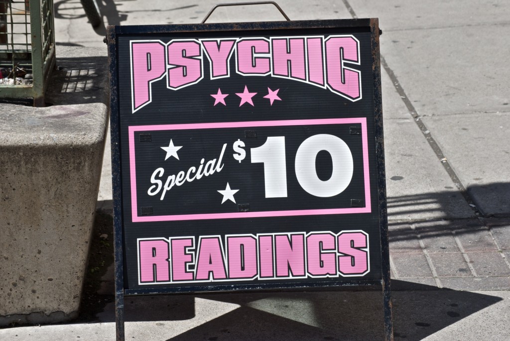 Psychic readings in Kengsington Market, Toronto 