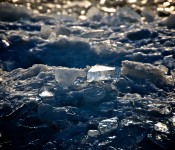 Shining piece of ice, Dorval 2012-01-02
