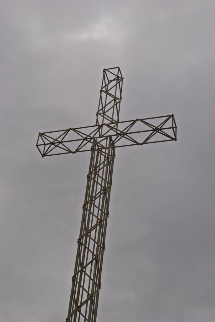 Cross by the Navy Church in Viña del Mar, Chile 2012-01-07