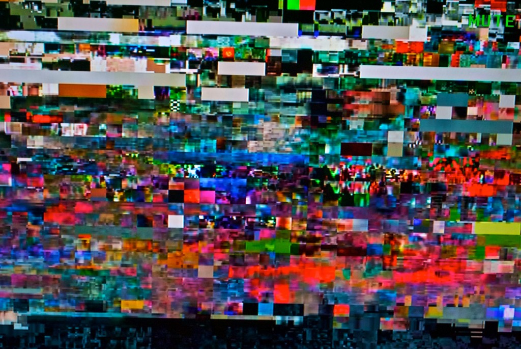 Scrambled image on the TV 2012-03-14 