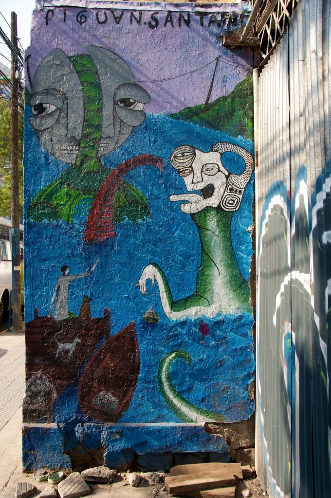 Mural on Calle Loreto in Santiago, Chile 2010-12-15