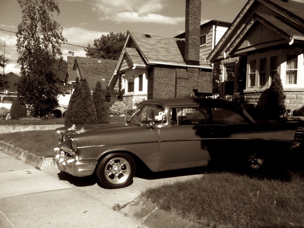 Old car in East York, Toronto 