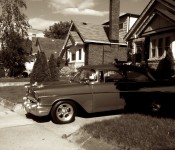 Old car in East York, Toronto