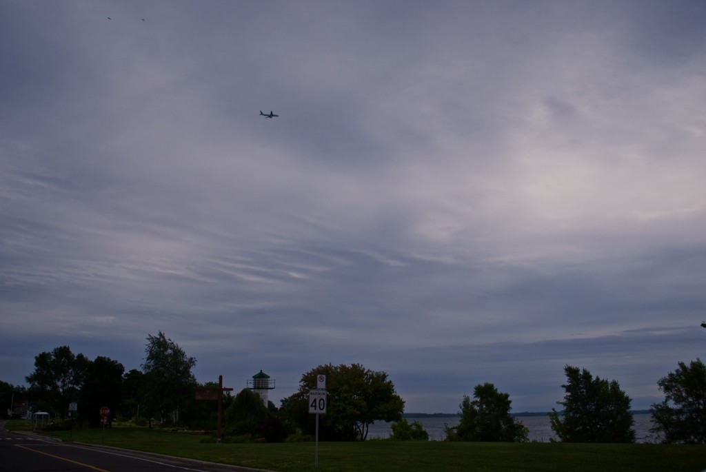 Airplane over Dorval