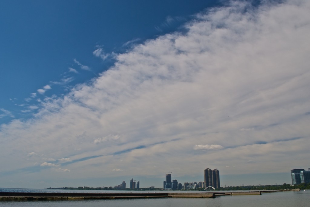 View across the Humber Bay, Toronto