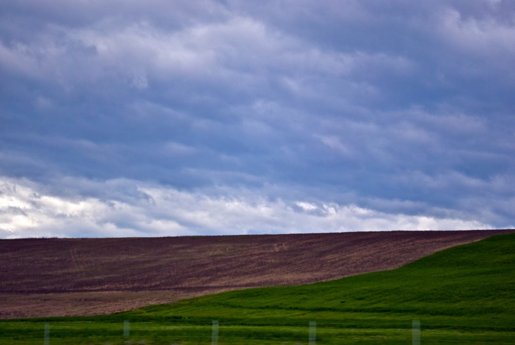 Impressive clouds over fields in New Brunswick 2012-08-29 