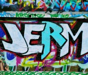 Jerm graffiti in Dorval